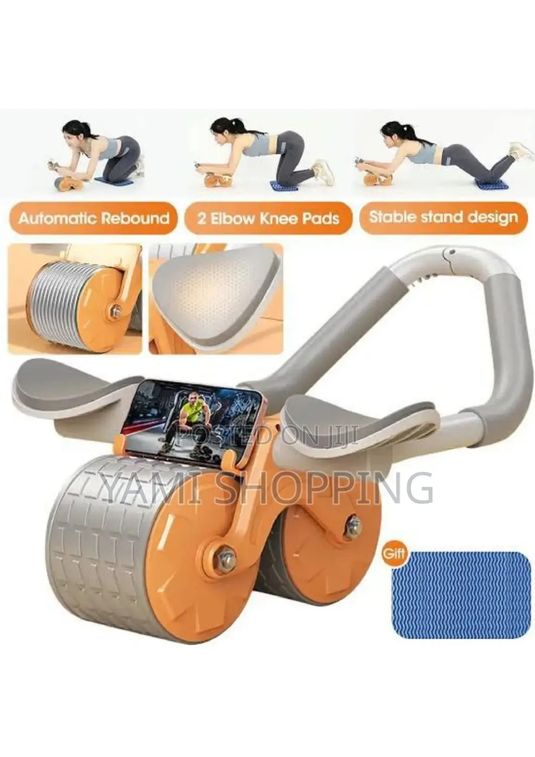 Elbow Support Automatic Rebound Roller Wheel