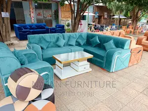 L-Shape Corner Sofa Made of Wooden Material Withe a Good Qua