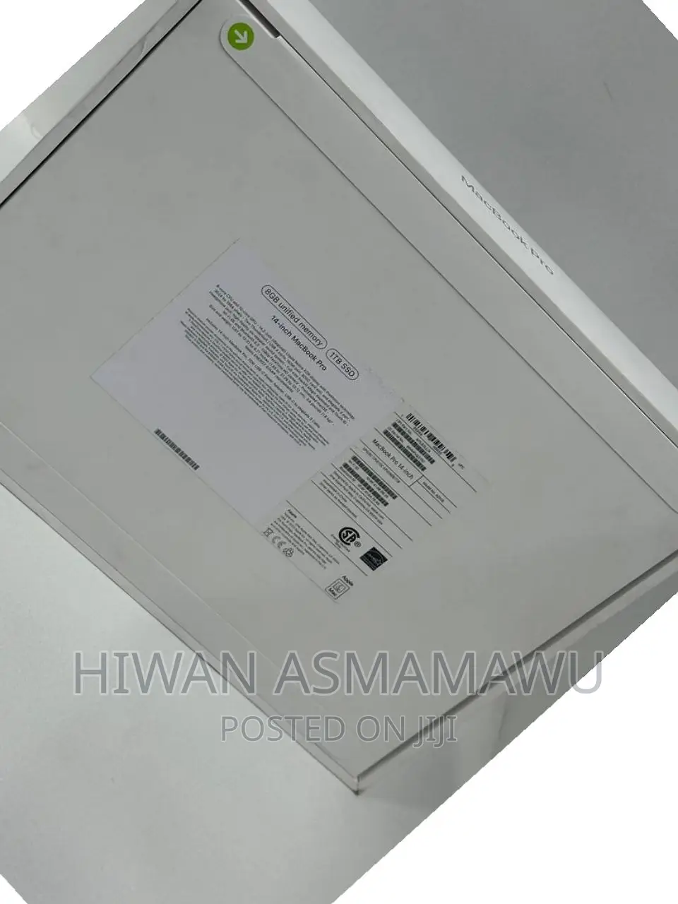 New Laptop Apple MacBook Pro 2023 M3 14-Inch 8GB Apple M3 SSD 1T