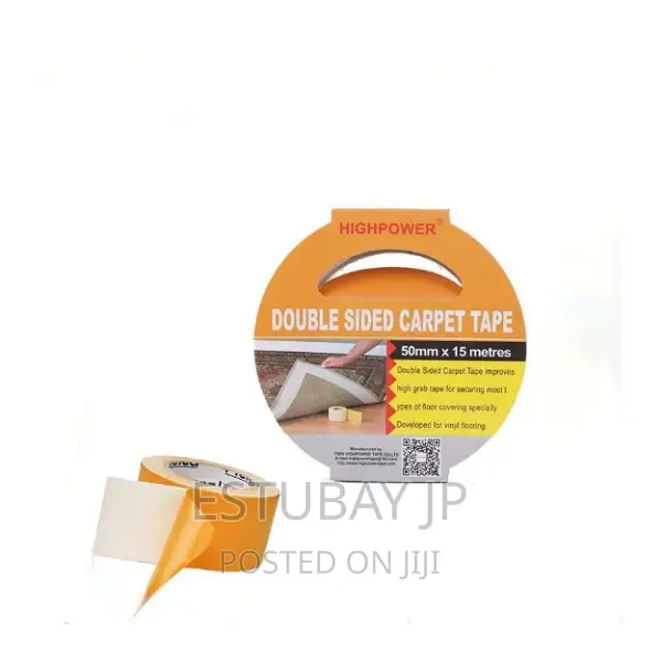 Double Sided Carpet Tape ምንጣፍ ከወለል ጋር አጣብቆ የሚይዝ