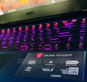 New Laptop MSI GF63 16GB Intel Core I7 SSD 512GB