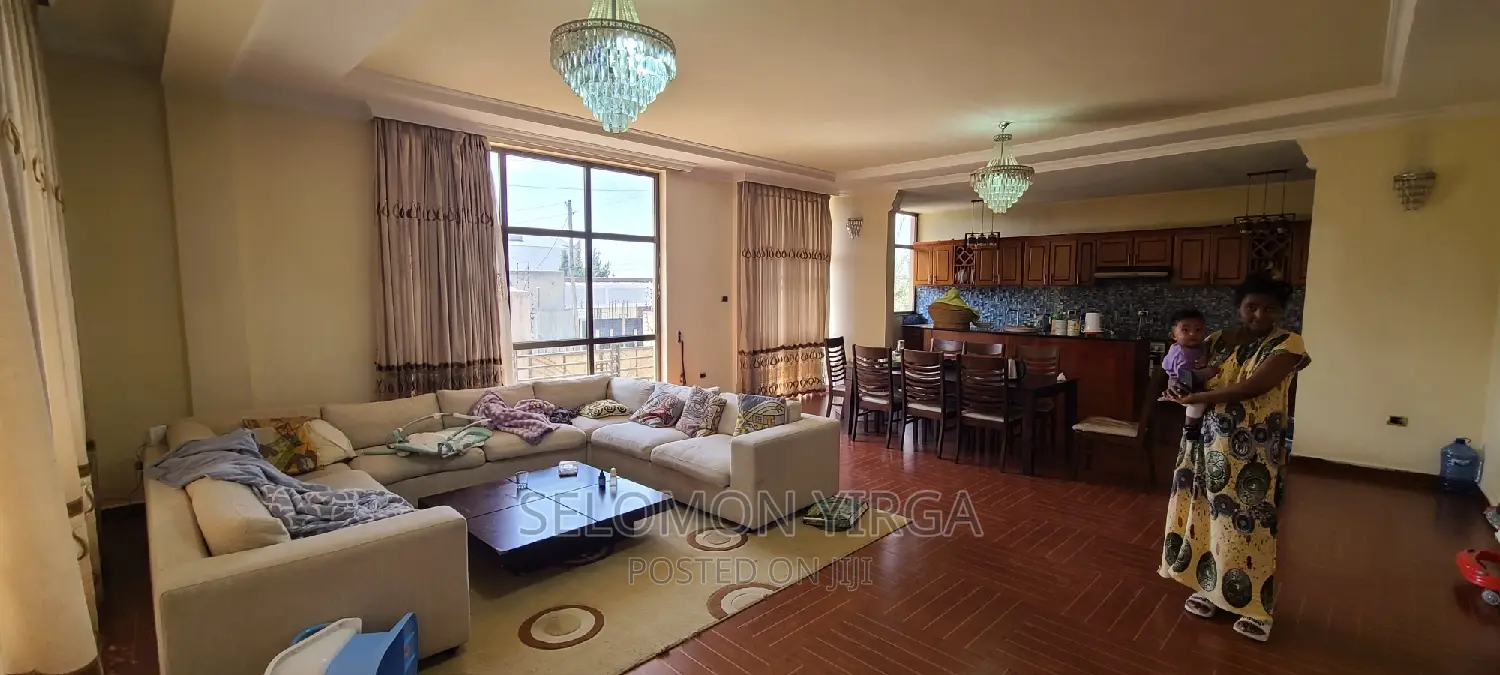 Furnished 5bdrm House in አድስ አበባ, Yeka for rent