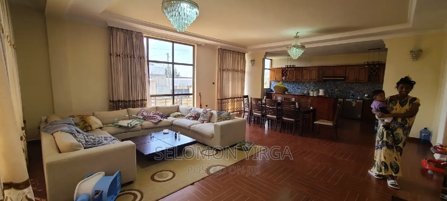 Furnished 5bdrm House in አድስ አበባ, Yeka for rent
