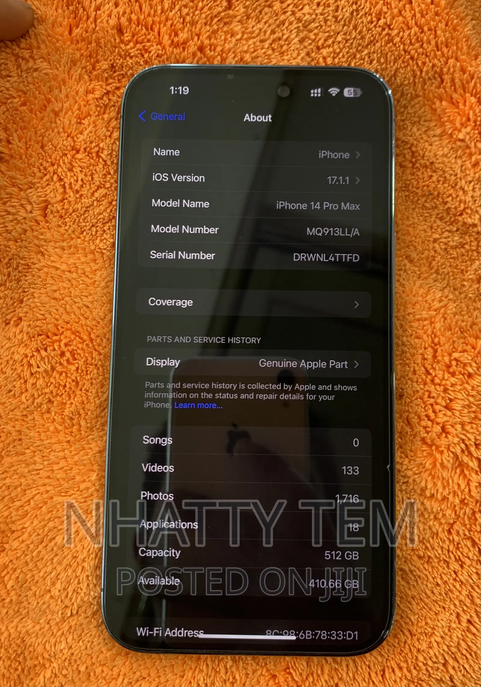 Apple iPhone 14 Pro Max 512 GB Purple