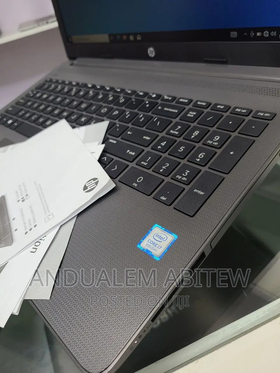 New Laptop HP 250 G7 8GB Intel Core I7 HDD 1T