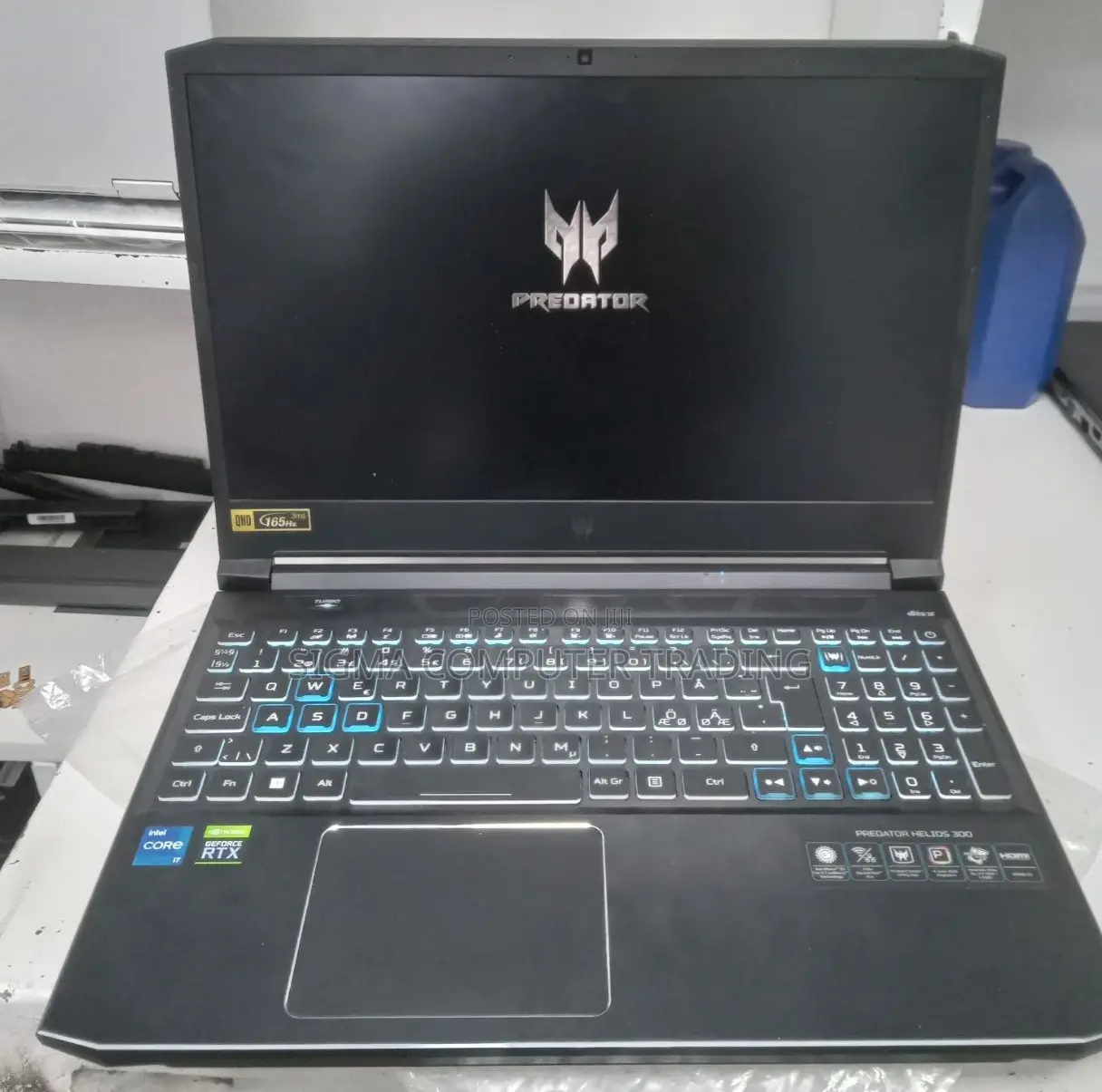 New Laptop Acer Predator Helios 300 32GB Intel Core I7 SSD 1T