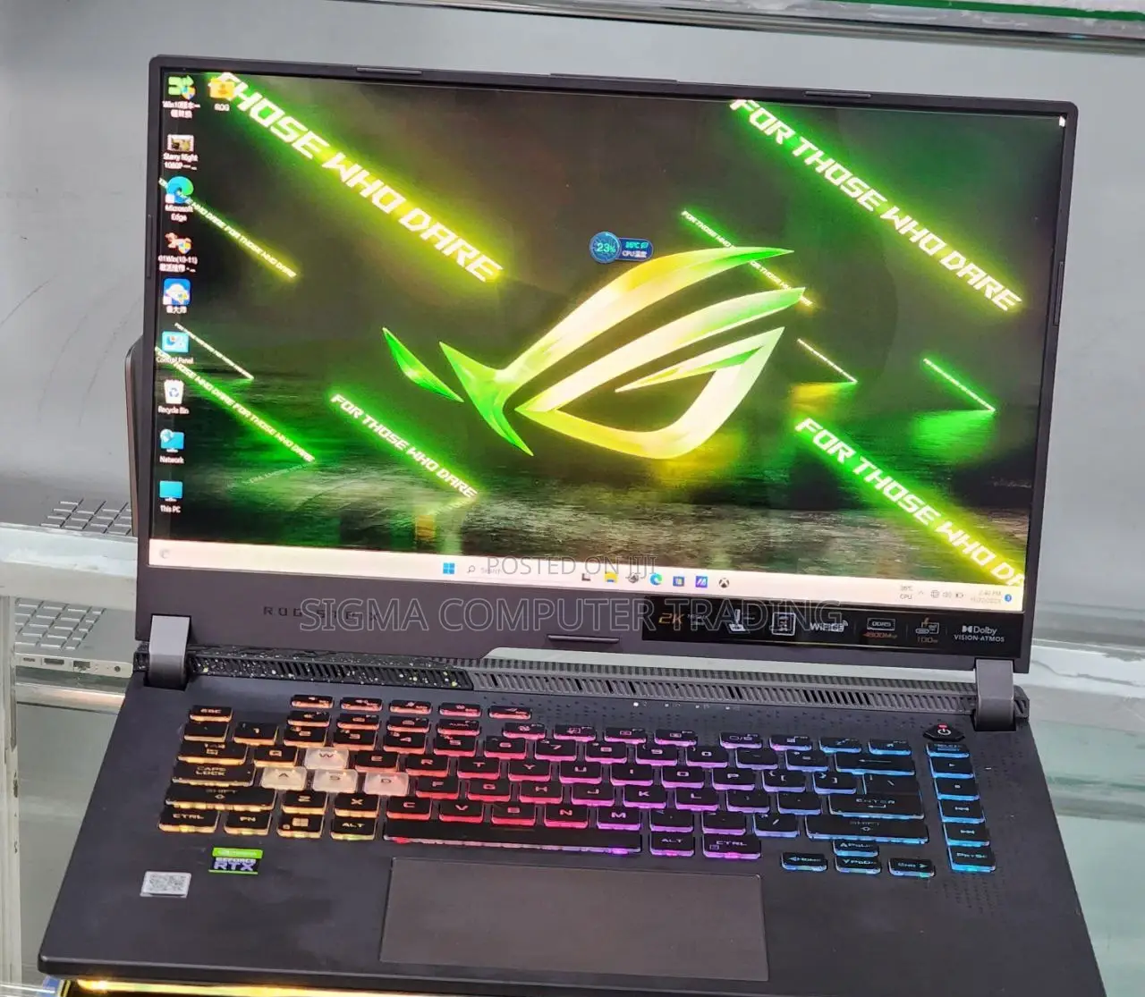 New Laptop Asus ROG Strix G15 16GB AMD Ryzen 9 SSD 512GB