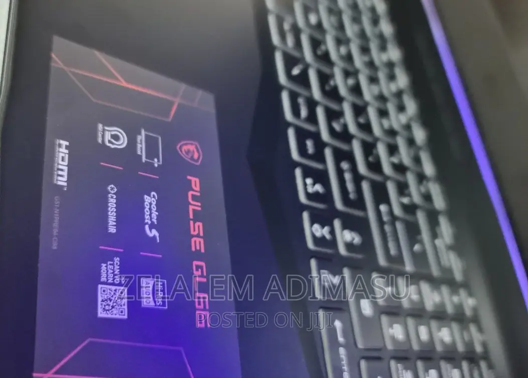 New Laptop MSI GF63 8GB Intel Core I7 SSD 512GB
