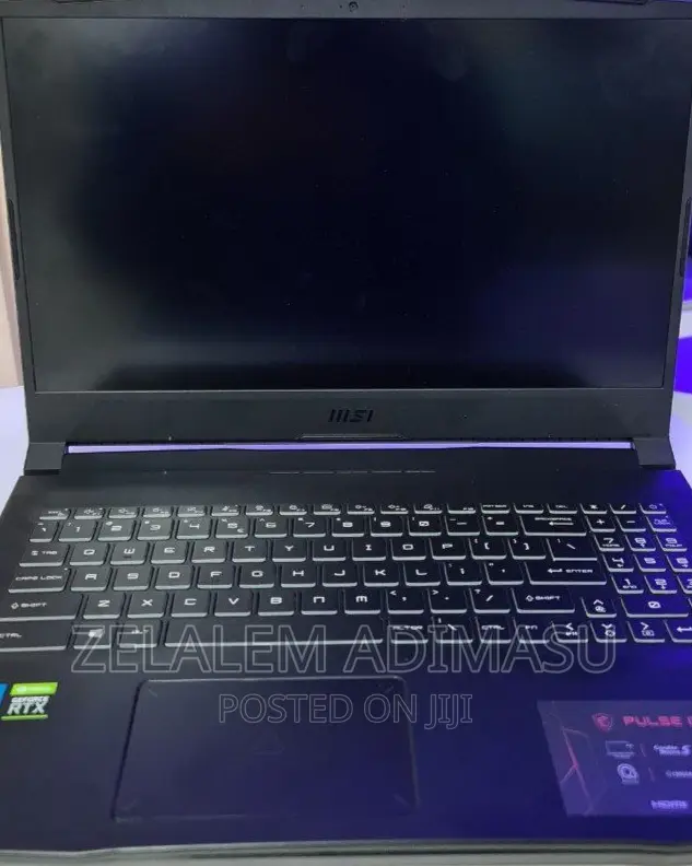New Laptop MSI GF63 8GB Intel Core I7 SSD 512GB