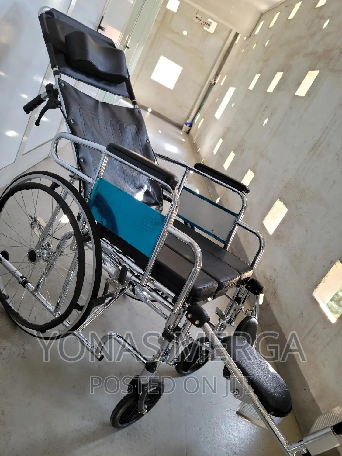 Bed Wheelchair|Bedside Wheelchair|Toilet Wheelchair_የተደላደለ