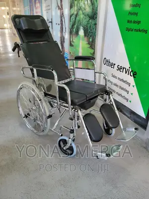 ባለብዙ አጠቃቀም/Multifunctional Wheelchair/Bed,Toilet Wheelchair