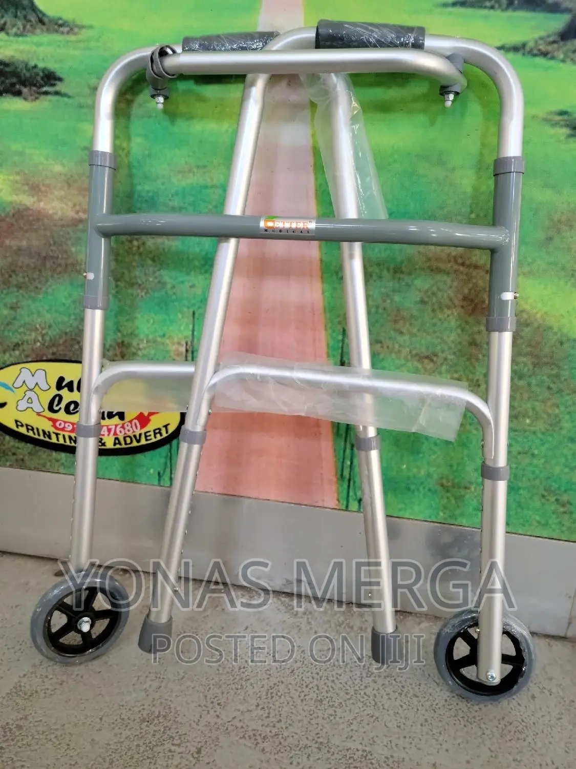 Adjustable Walker/Height Adjustable Button Walker/Easy Life