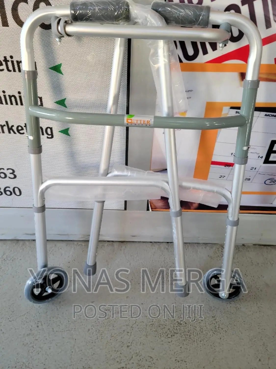 Adjustable Walker/Height Adjustable Button Walker/Easy Life