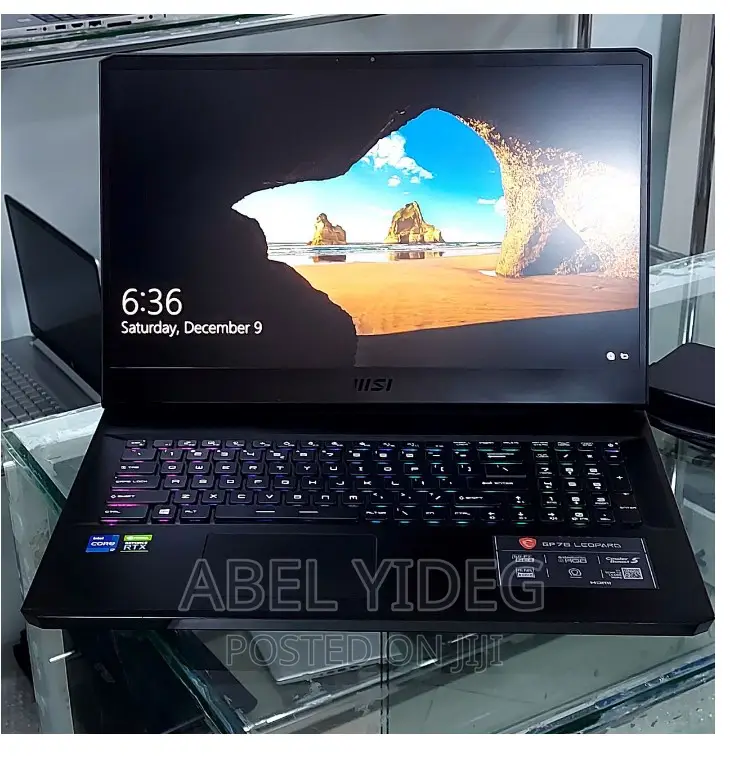 New Laptop MSI GP75 Leopard 16GB Intel Core I7 SSD 1T