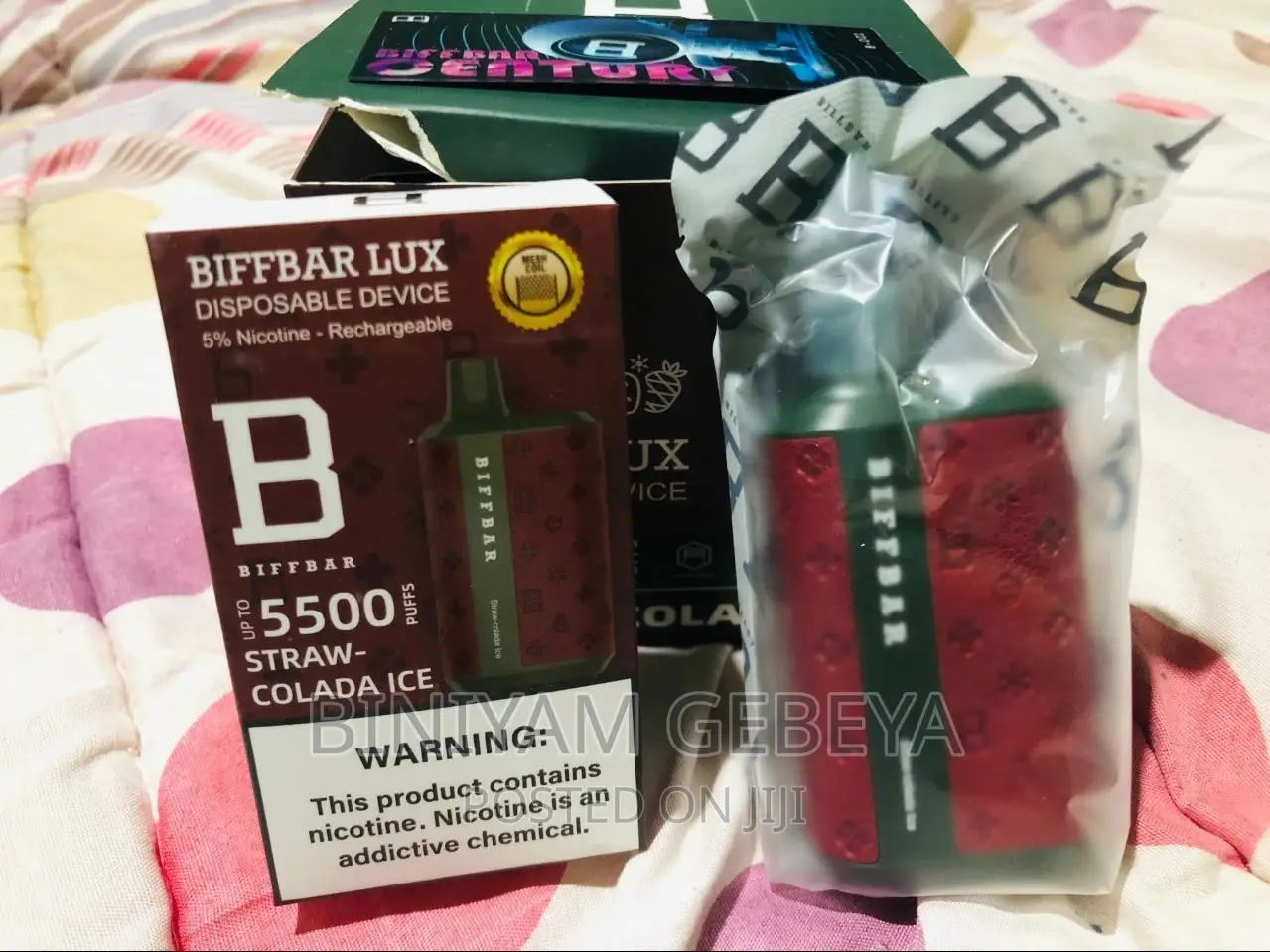 Biffar Disposabel Smoke Vape