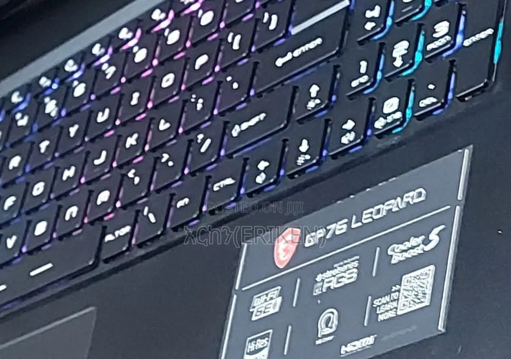 New Laptop MSI GP75 Leopard 16GB Intel Core I7 SSD 2T