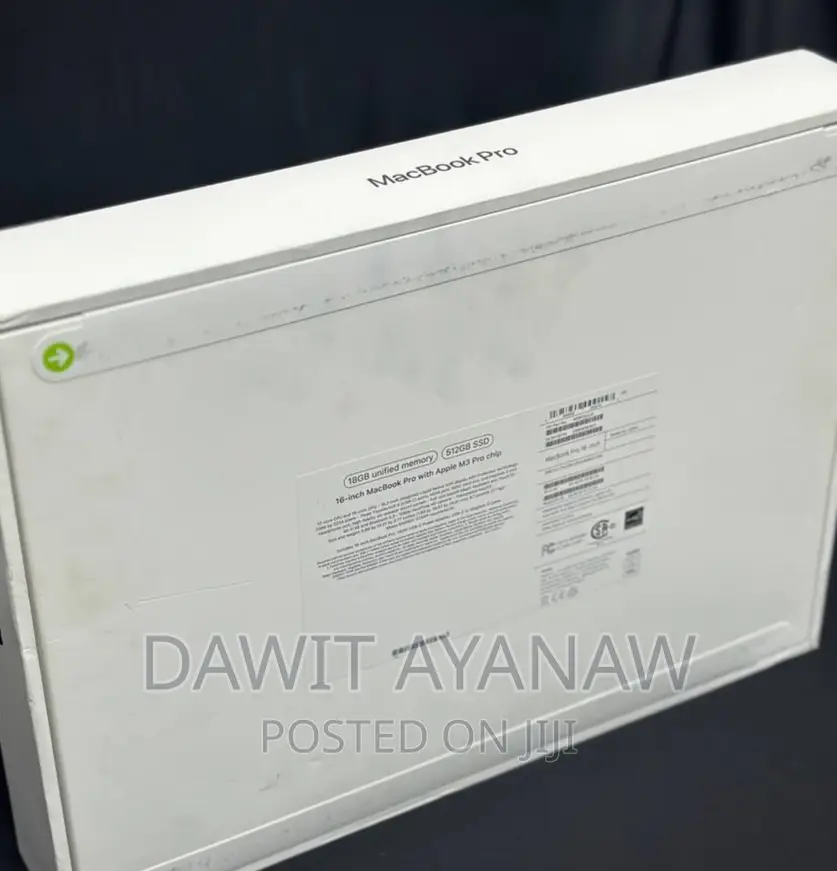 New Apple MacBook Pro 2023 M3 Max 16-Inch 16GB Apple M3 Pro SSD 512GB