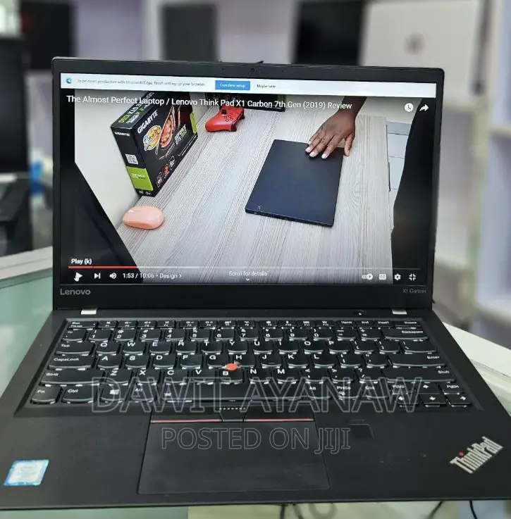New Laptop Lenovo ThinkPad X1 Carbon 8GB Intel Core I7 SSD 512GB