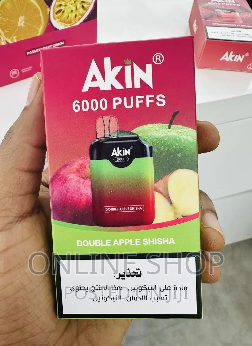 Akin 6,000 Puffs Have Strong Throat Heat 3% Nicotines