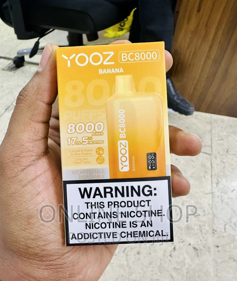YOOZ 8,000 PUFF DIGITAL 5% Nicotine