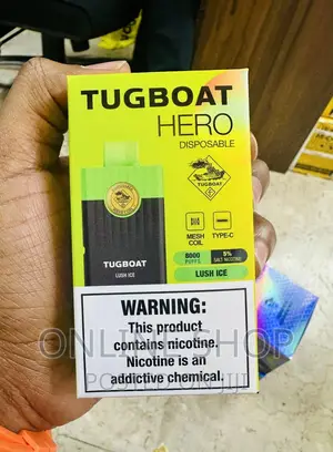 Photo - 8,000 Puffs Tugboat Hero With 5 % Nicotine