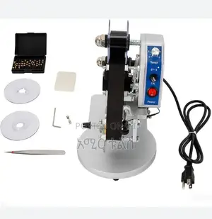 Photo - Hand Operated Manual Number Words Date Printing Machine