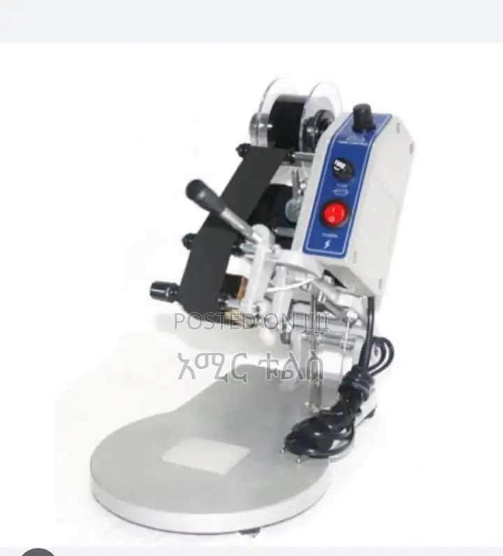 Hand Operated Manual Number Words Date Printing Machine