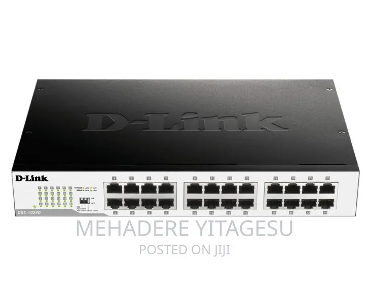 D-Link 24-Port Gigabit Unmanaged Desktop Switch DGS-1024d