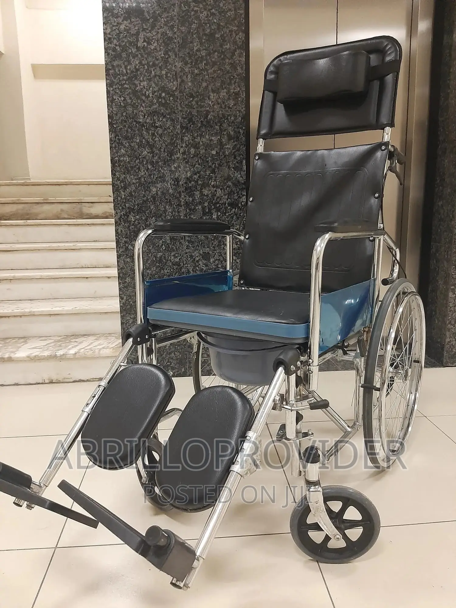 Detachable Commode Reclining Wheelchair[Wheelchair[Wheelcha