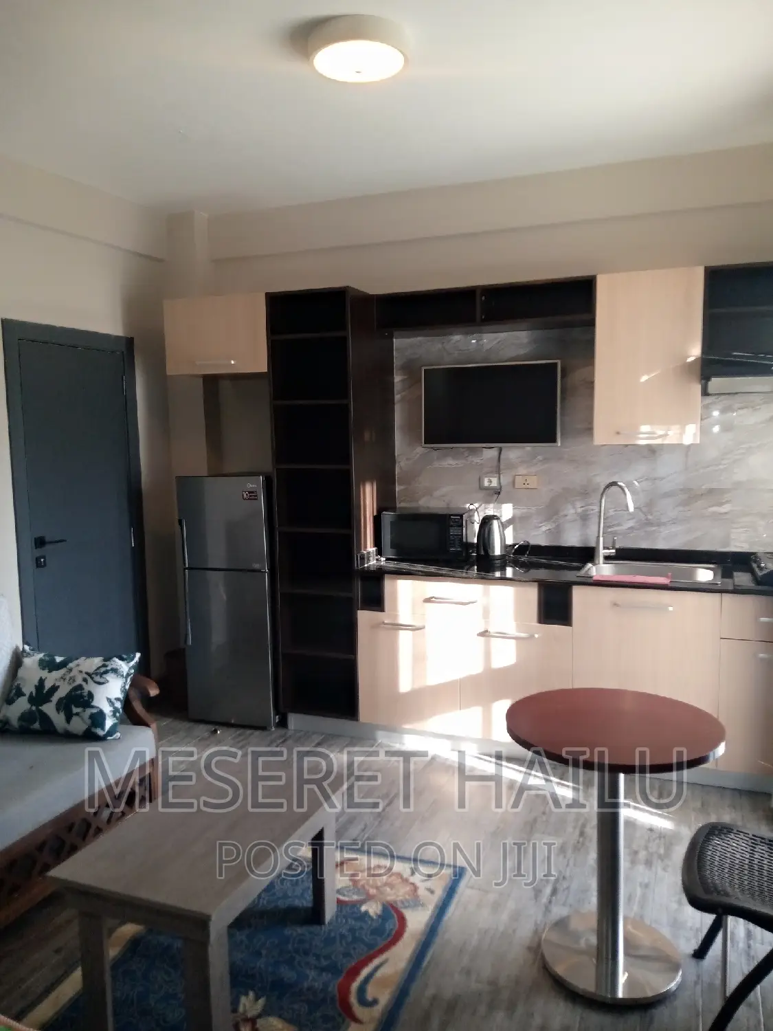 Furnished 1bdrm Apartment in Bole for rent