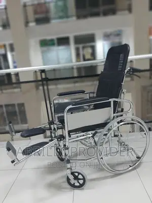 Photo - Reclining Wheelchair/Fold-Able Wheelchair/Wheelchair Used
