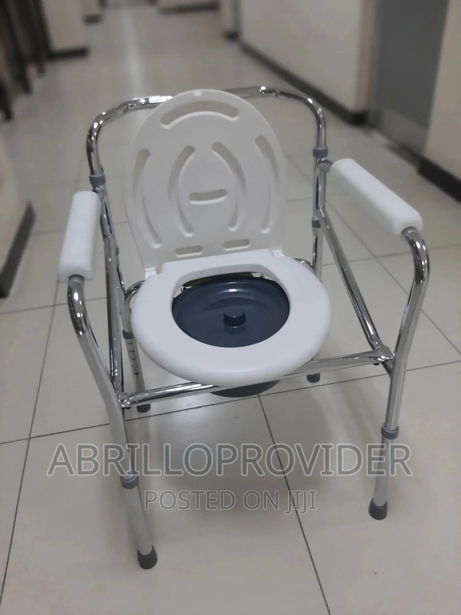 PVC Material Commode Chair>Commode<Chair<Toilet Chair>Chair