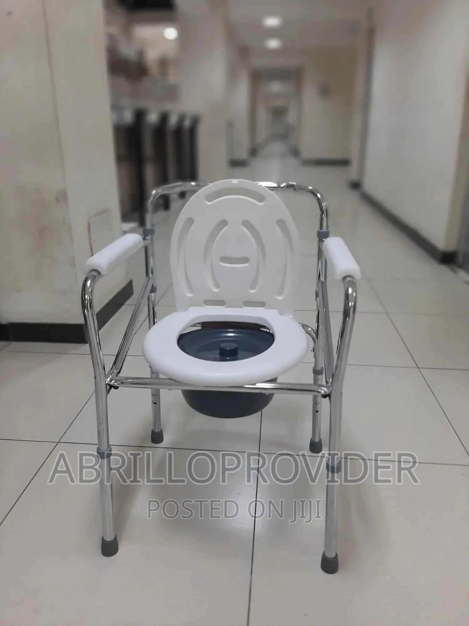 Medline Steel 3-in-1 Bedside Commode, Portable Toilet