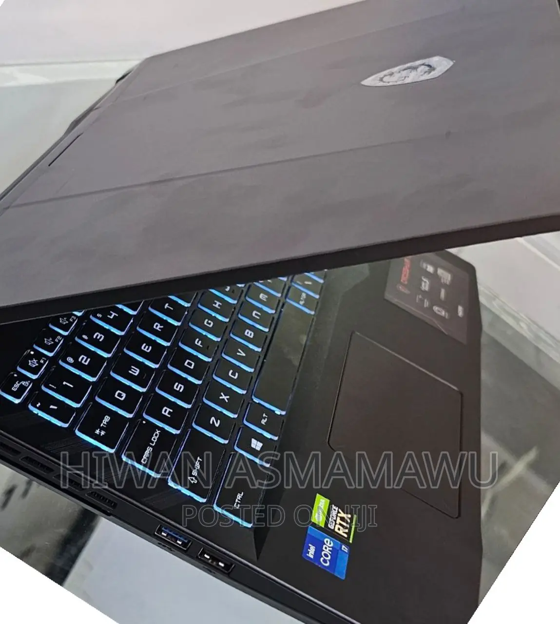 New Laptop MSI GF63 16GB Intel Core I7 SSHD (Hybrid) 1T