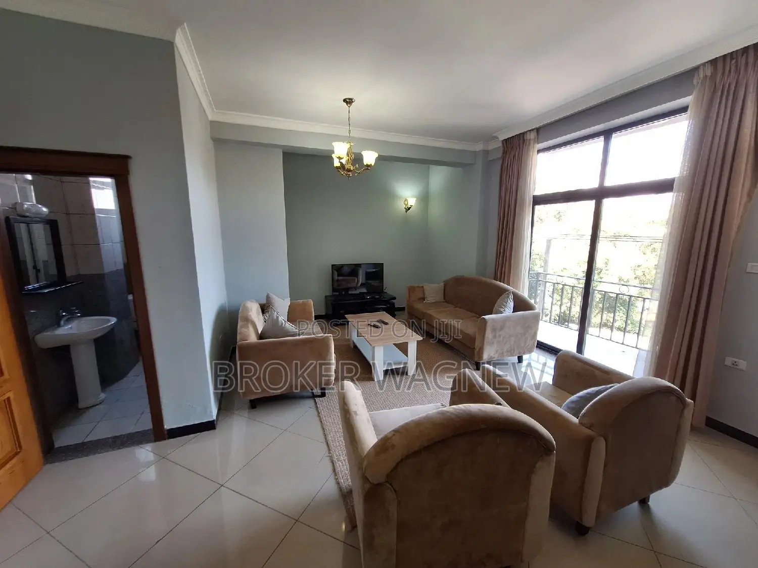 Furnished 2bdrm Apartment in Kirkos for rent
