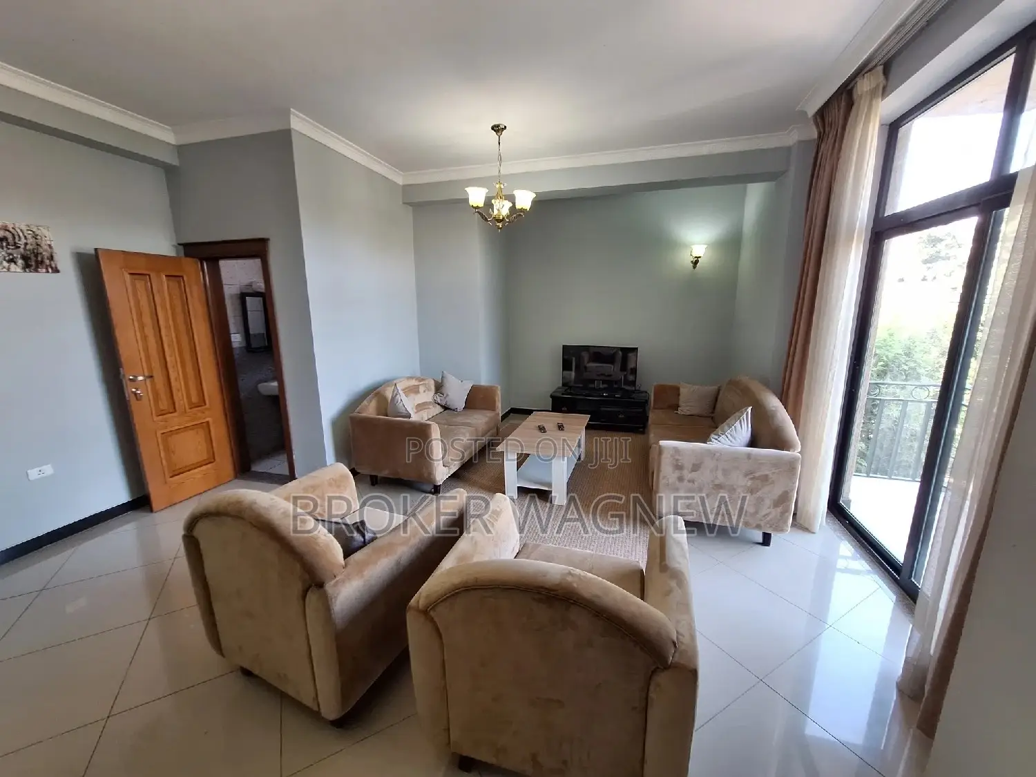 Furnished 2bdrm Apartment in Kirkos for rent