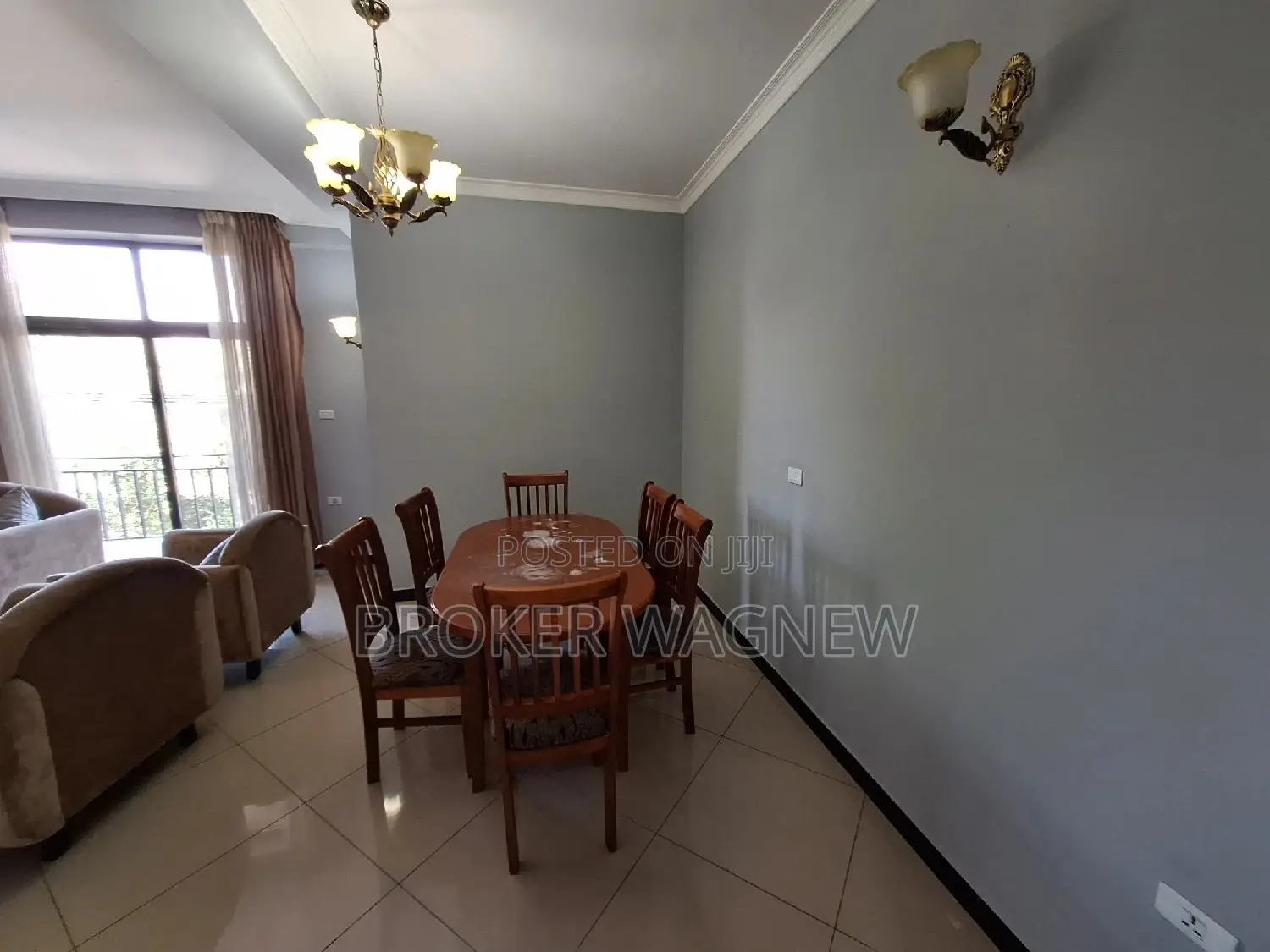 Furnished 2bdrm Apartment in Kirkos for rent