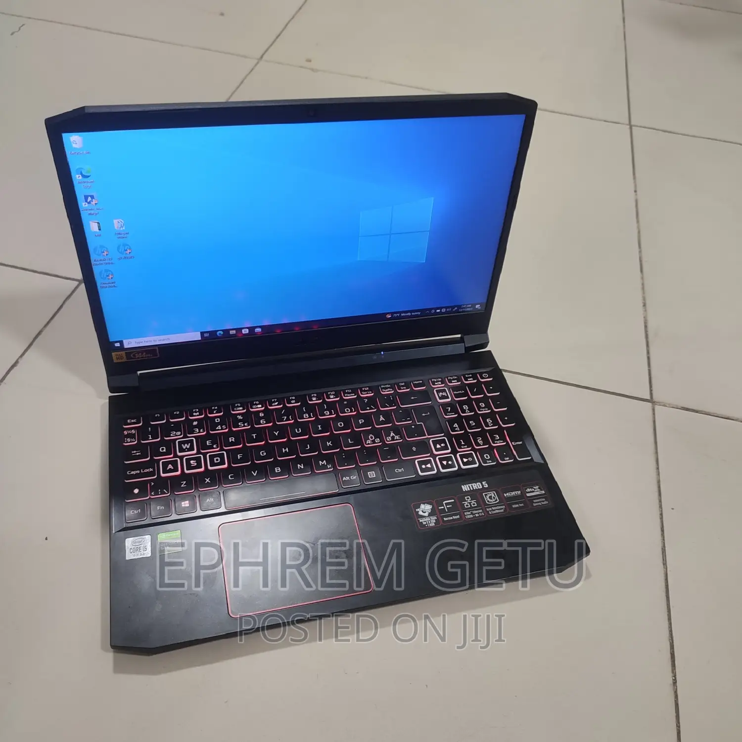 New Laptop Acer NITRO 5 16GB Intel Core I5 SSD 512GB