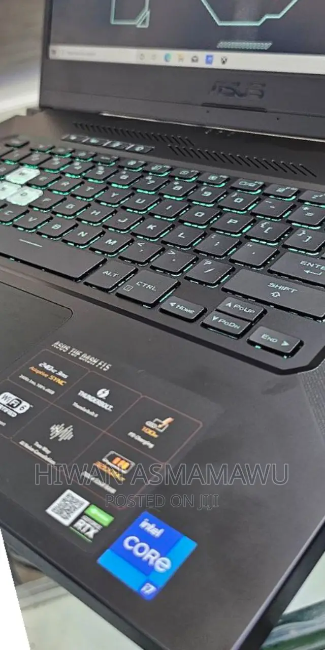 New Laptop Asus TUF Gaming A15 16GB Intel Core I7 SSD 1T