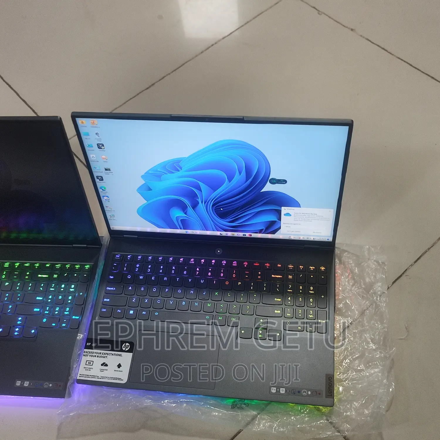 New Laptop Lenovo Legion 5 32GB AMD Ryzen 9 SSD 1T