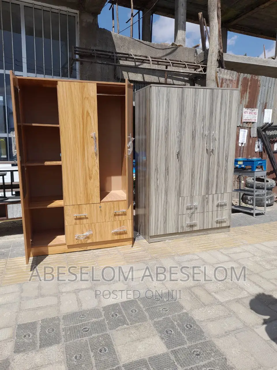 1,20 Cm ላምኔት ቁም ሳጥን