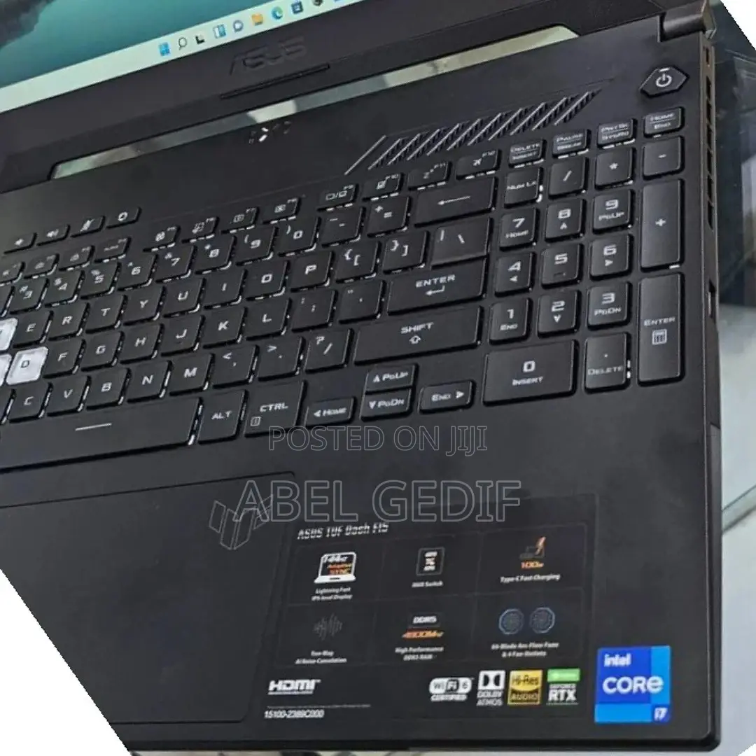 New Laptop Asus TUF Dash F15 16GB Intel Core I7 SSD 1T