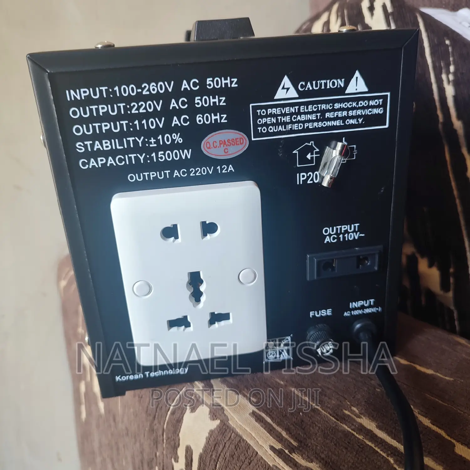 Original Stablizer Popular Panda 1500w DVR