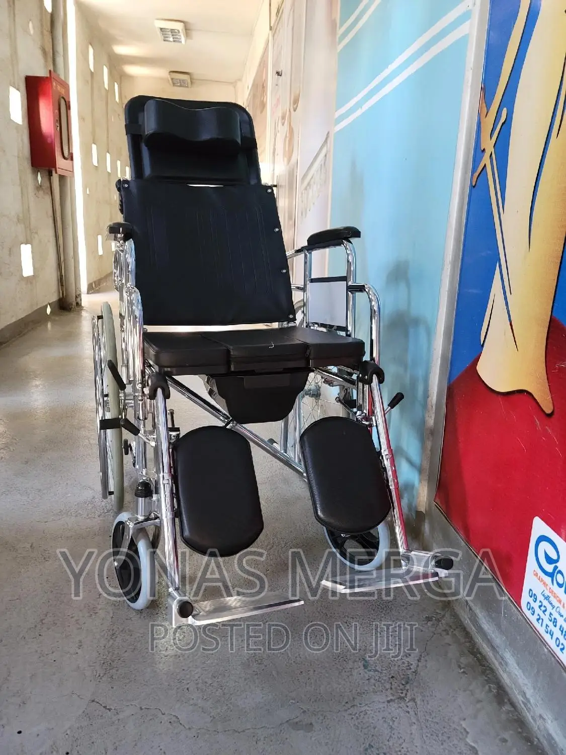 Bed/Toilet Wheelchair_leg Flip-Up/Adaptomove:Roll Wheelchair