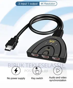 Photo - Hdmi Switch 3 in 1 Out