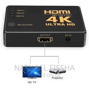 Photo - Hdmi Switch ከ3 Device ወደ 1 Tv