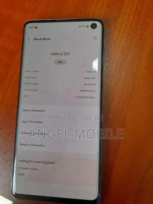 New Samsung Galaxy S10 128 GB Black