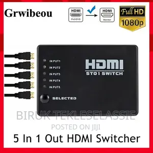 Photo - Hdmi Switch 5 in 1 Out