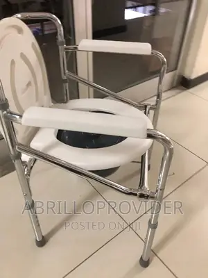 Photo - Commode Chair~Toilet Chair#Folding Chair#Commode Chair