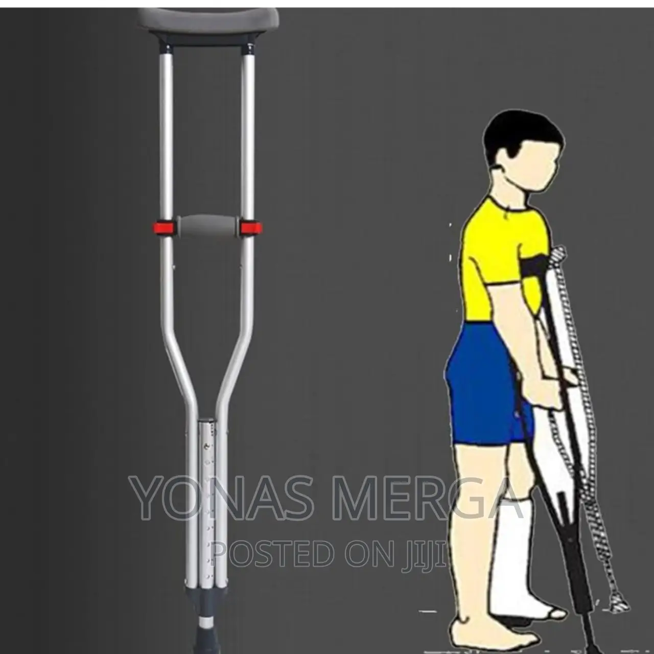 Auxiliary Crutches/Medical Crutches/Hospital Crutches/አይዝግም/